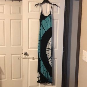 Tie Dye Maxi  Dress